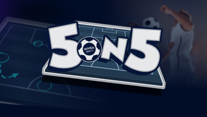 5on5: Κάθε μέρα κερδίζεις στο παιχνίδι – κόλλημα του Μουντιάλ που παίζεις για 23+1 μοναδικά δώρα και προϊόντα NIVEA MEN