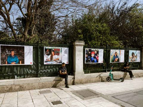 Πορτρέτα ξεχωριστών γυναικών κοσμούν τον Εθνικό Κήπο
